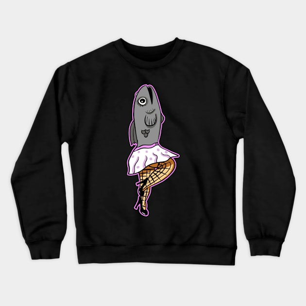 REVERSE MERMAID Crewneck Sweatshirt by roxiqt